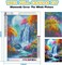 Fantasy Moon Scenery Diamond Painting Kit for Beginners (DP-5) 16 x 12 x 0.1 inches